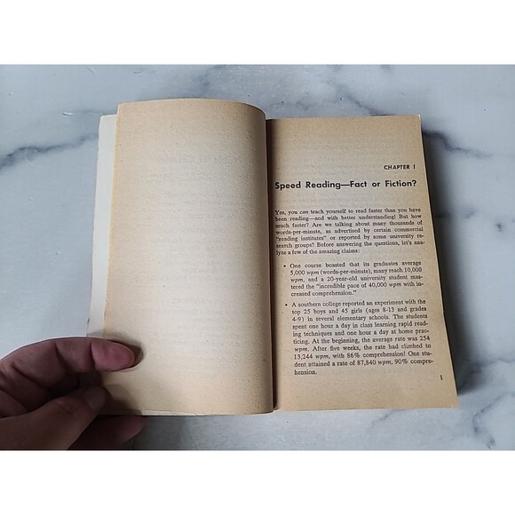 Faster Reading Self-taught By Harry Shefter Paperback - Picture 5 of 10